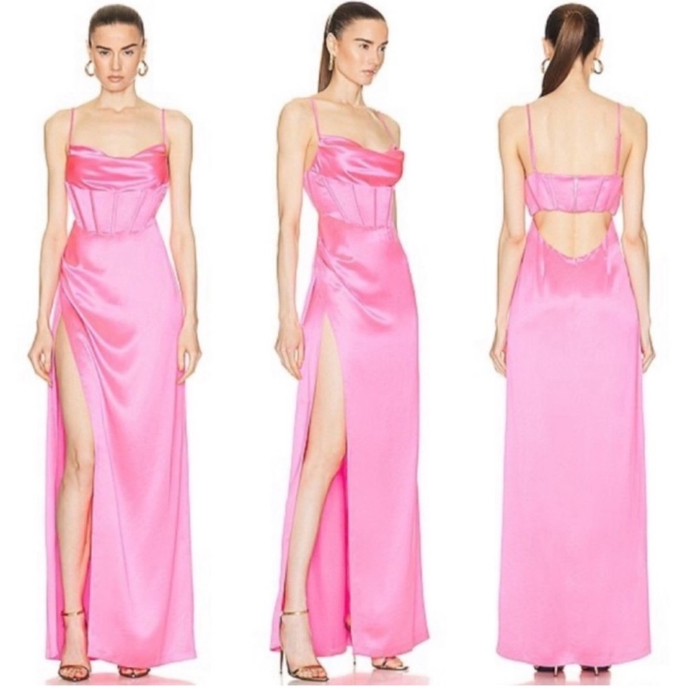 Retrofete Rosa Dress in Pink Size XL - Picture 3 of 11